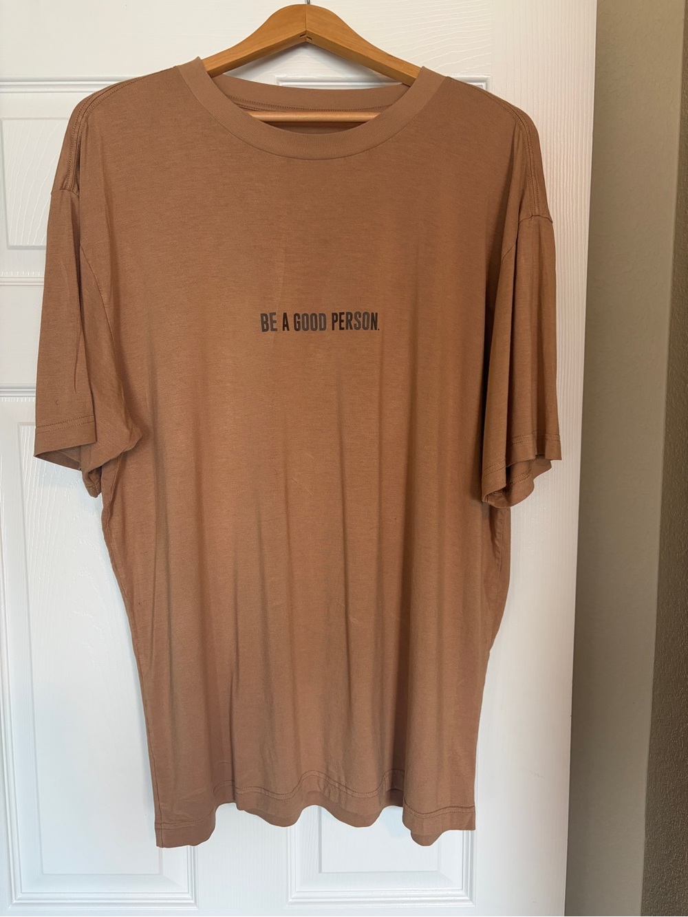 Be A Good Person T-Shirt L Unisex Positive Message Kindness Z8